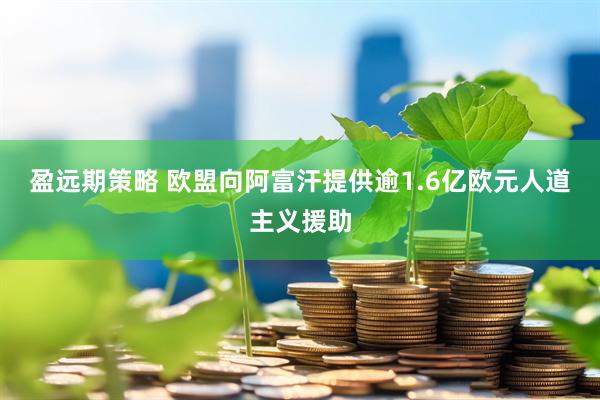盈远期策略 欧盟向阿富汗提供逾1.6亿欧元人道主义援助