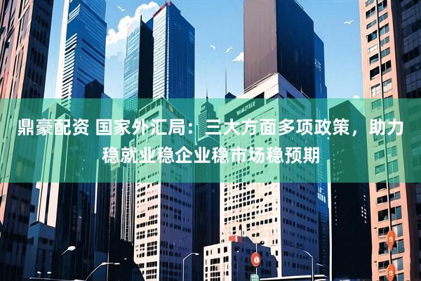 鼎豪配资 国家外汇局：三大方面多项政策，助力稳就业稳企业稳市场稳预期