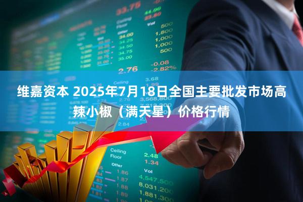 维嘉资本 2025年7月18日全国主要批发市场高辣小椒（满天星）价格行情